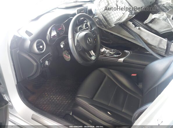 WDDWF4JB1JR348313 2018 MERCEDES-BENZ C-CLASS Silver Widok wnętrza z przodu