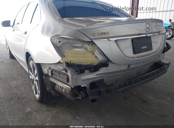 WDDWF4JB1JR348313 2018 MERCEDES-BENZ C-CLASS Silver 