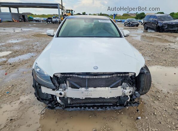 WDDWF4JB2HR246500 2017 MERCEDES-BENZ C White წინა ხედი