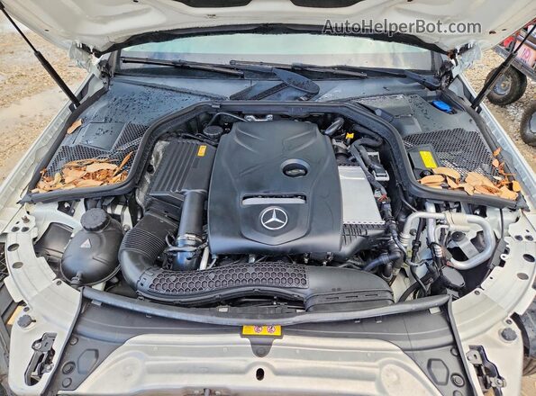 WDDWF4JB2HR246500 2017 MERCEDES-BENZ C White უკანა სალონის ხედი