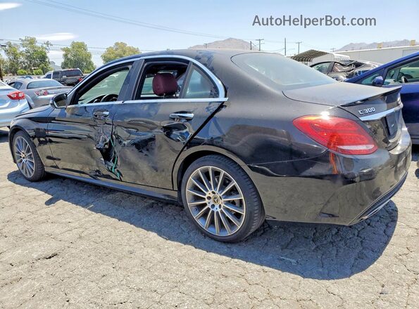 WDDWF4JB2JR405215 2018 MERCEDES-BENZ C Black Задня ліва чверть
