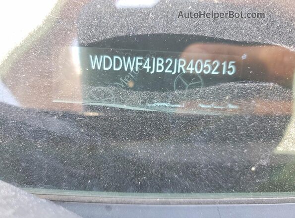 WDDWF4JB2JR405215 2018 MERCEDES-BENZ C Black Вид підкапотного простору