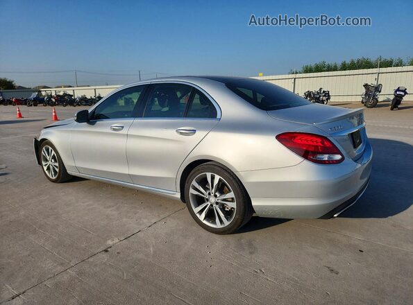 WDDWF4JB3GR152415 2016 MERCEDES-BENZ C Silver Հետևի ձախ