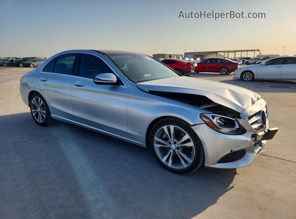 WDDWF4JB3GR152415 2016 MERCEDES-BENZ C Silver Առջևի աջ