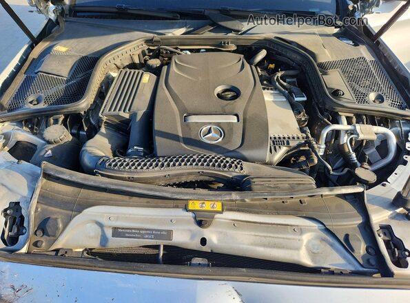 WDDWF4JB3GR152415 2016 MERCEDES-BENZ C Silver Սալոնի հետևի տեսք