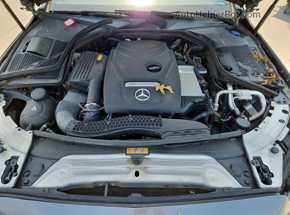 WDDWF4JB3JR416515 2018 MERCEDES-BENZ C Gray უკანა სალონის ხედი