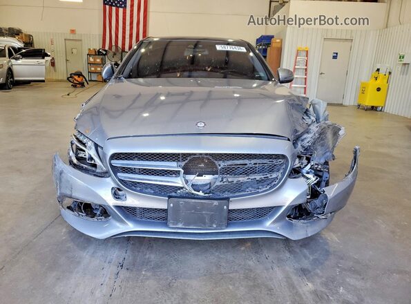 WDDWF4JB4GR138782 2016 MERCEDES-BENZ C Gray Vista frontal