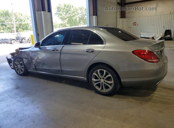 WDDWF4JB4GR138782 2016 MERCEDES-BENZ C Gray Trasero izquierdo