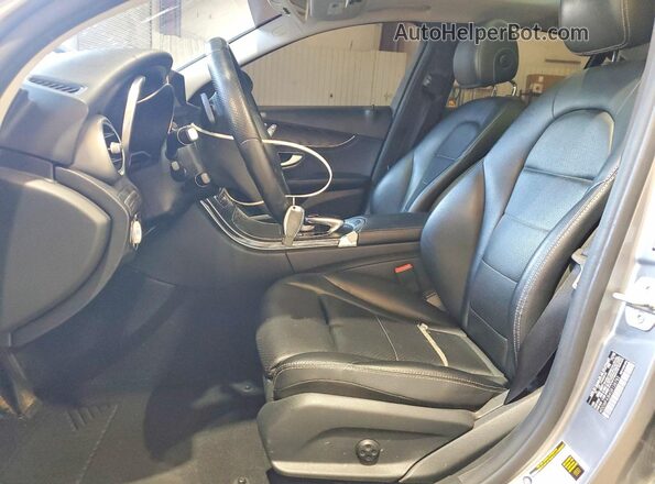 WDDWF4JB4GR138782 2016 MERCEDES-BENZ C Gray Vista interior delantera