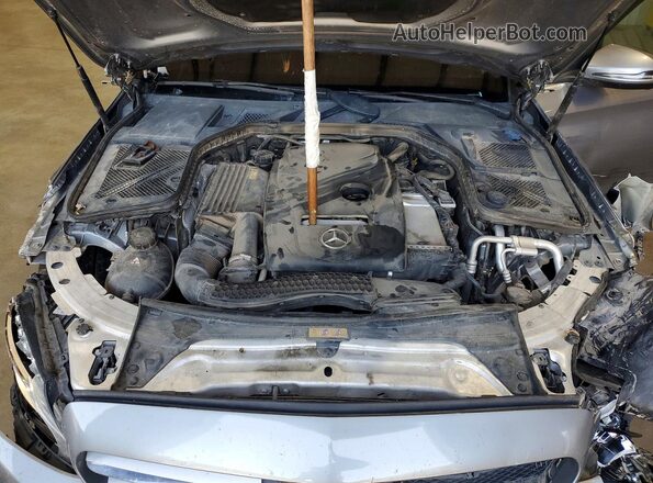 WDDWF4JB4GR138782 2016 MERCEDES-BENZ C Gray Vista interior trasera