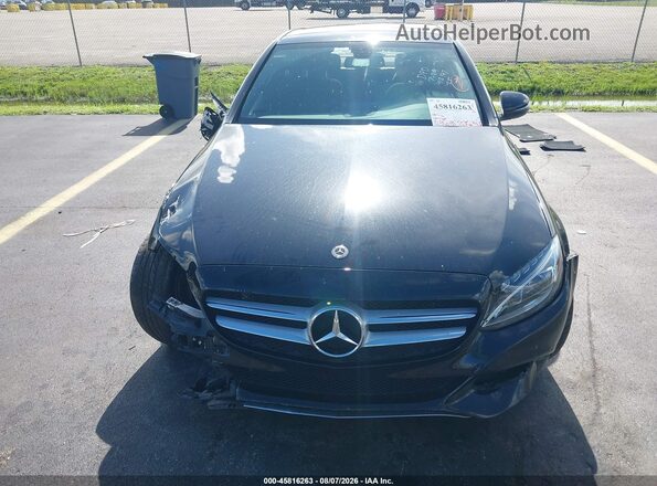 WDDWF4JB6JR412197 2018 MERCEDES-BENZ C-CLASS Черный Вид задней части салона