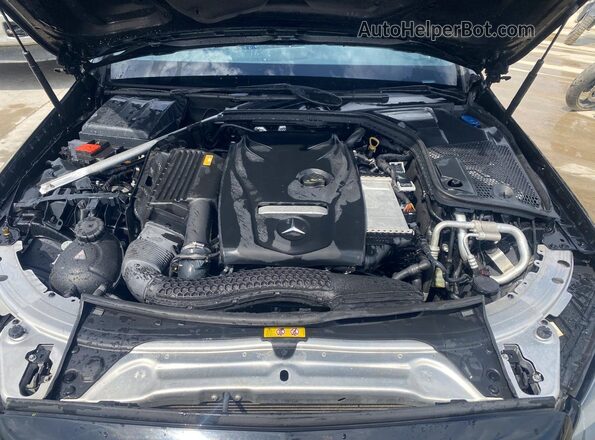 WDDWF4JB7JR338739 2018 MERCEDES-BENZ C Black Rear interior view