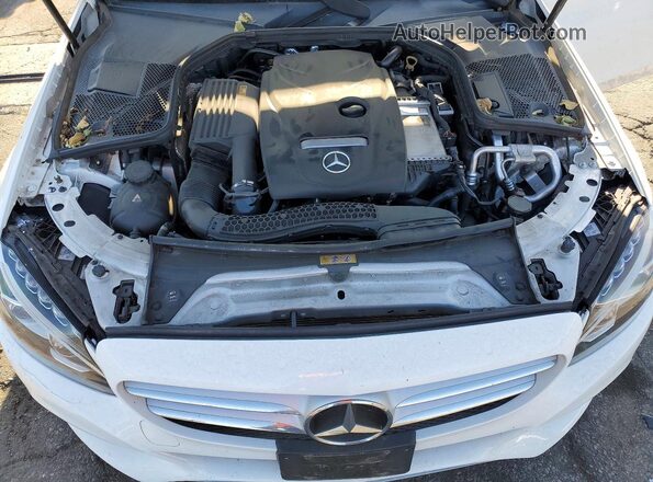 WDDWF4JB9JR418768 2018 MERCEDES-BENZ C White Вид задньої частини салону