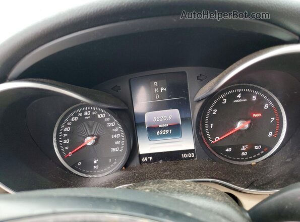 WDDWF4JBXGR147552 2016 MERCEDES-BENZ C Черный Вид щитка приборов
