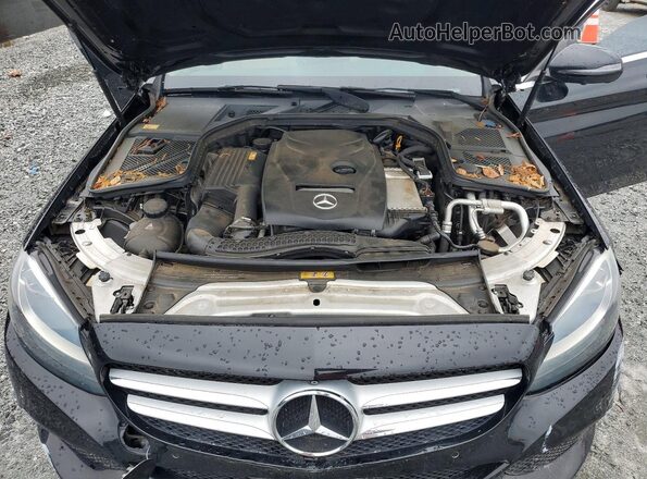 WDDWF4JBXGR147552 2016 MERCEDES-BENZ C Черный Вид задней части салона