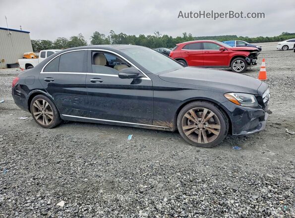WDDWF4JBXGR147552 2016 MERCEDES-BENZ C Черный Передняя правая четверть