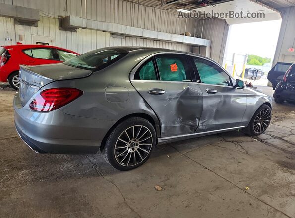 WDDWF4KB0GR171647 2016 MERCEDES-BENZ C Gray უკანა მარჯვენა