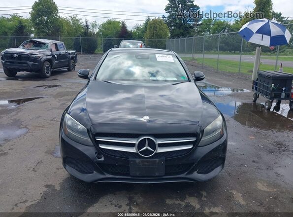 WDDWF4KB1GR143405 2016 MERCEDES-BENZ C-CLASS Black Vista frontal