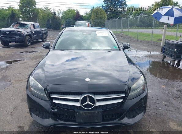 WDDWF4KB1GR143405 2016 MERCEDES-BENZ C-CLASS Black Vista del cuadro de instrumentos