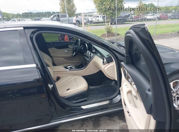 WDDWF4KB1GR143405 2016 MERCEDES-BENZ C-CLASS Black Vista interior delantera