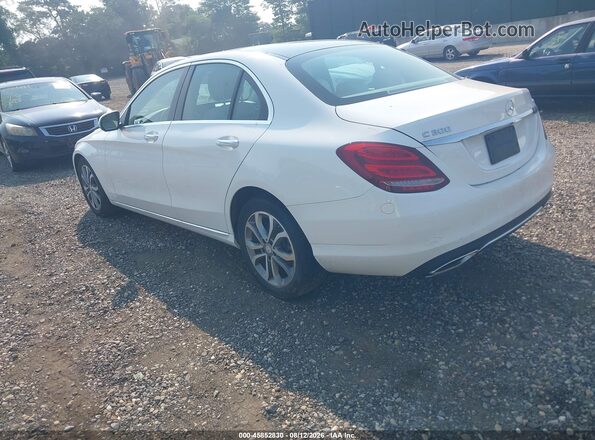 WDDWF4KB2HR235883 2017 MERCEDES-BENZ C-CLASS White Tył lewy