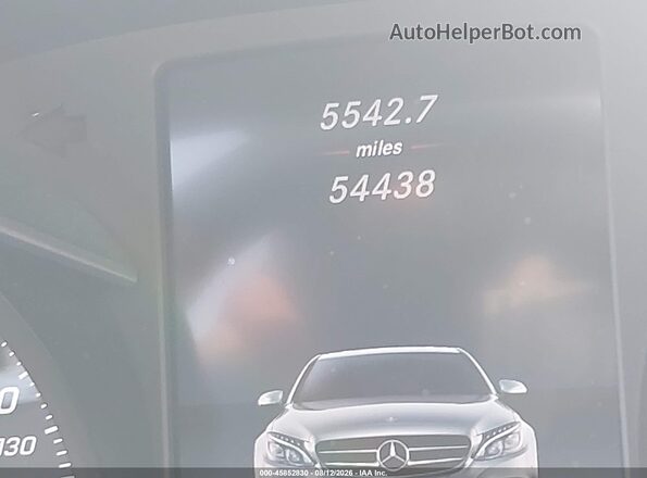 WDDWF4KB2HR235883 2017 MERCEDES-BENZ C-CLASS White 
