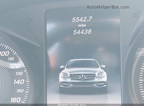 WDDWF4KB2HR235883 2017 MERCEDES-BENZ C-CLASS White Widok tylnych siedzeń