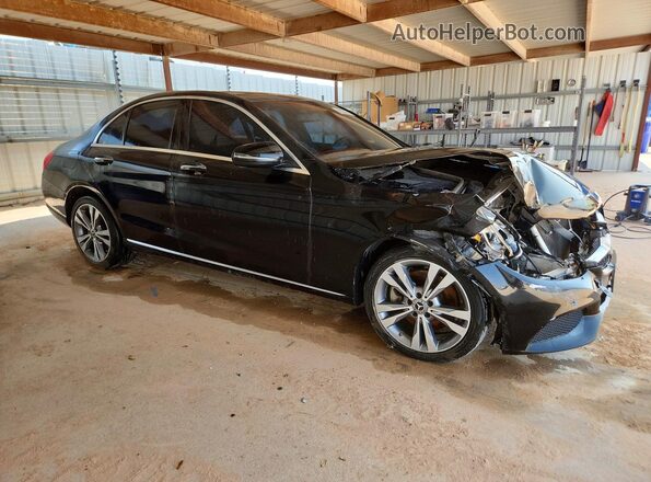 WDDWF4KB4JR411936 2018 MERCEDES-BENZ C Black Przód prawy