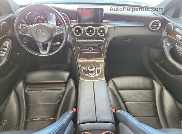 WDDWF4KB4JR411936 2018 MERCEDES-BENZ C Black Widok deski rozdzielczej