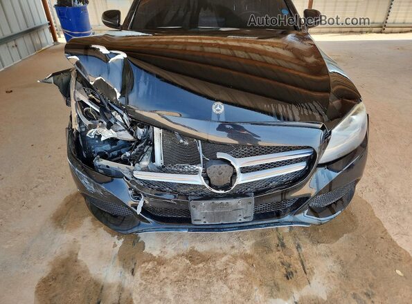 WDDWF4KB4JR411936 2018 MERCEDES-BENZ C Black Widok wnętrza z tyłu