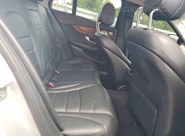 WDDWF4KB5HR225543 2017 MERCEDES-BENZ C Silver Вид задніх сидінь