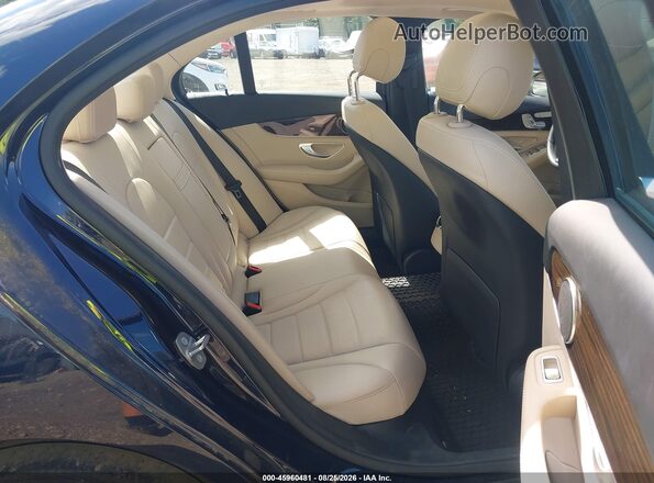 WDDWF4KB5JR354758 2018 MERCEDES-BENZ C-CLASS Dark Blue Вид наклейки с VIN-кодом