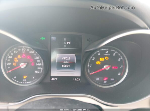 WDDWF4KB6GR133372 2016 MERCEDES-BENZ C-CLASS White Widok tylnych siedzeń