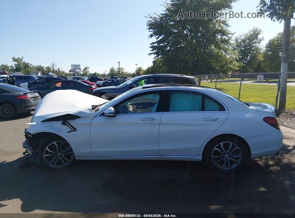 WDDWF4KB6GR133372 2016 MERCEDES-BENZ C-CLASS White Widok wnętrza 360 stopni