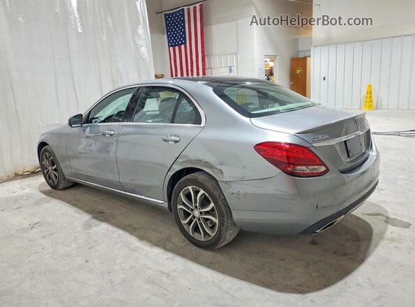 WDDWF4KB8GR125824 2016 MERCEDES-BENZ C Gray Tył lewy