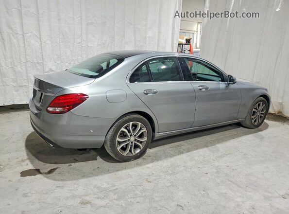 WDDWF4KB8GR125824 2016 MERCEDES-BENZ C Gray Tył prawy