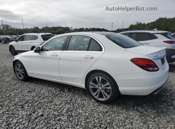 WDDWF4KBXJR411049 2018 MERCEDES-BENZ C White უკანა მარცხენა