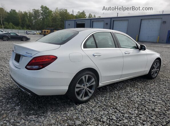 WDDWF4KBXJR411049 2018 MERCEDES-BENZ C White უკანა მარჯვენა