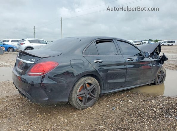 WDDWF6EB3LR559814 2020 MERCEDES-BENZ C Black Trasero derecho