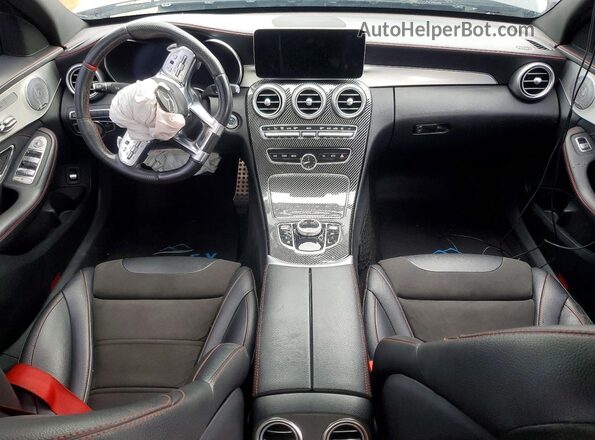 WDDWF6EB3LR559814 2020 MERCEDES-BENZ C Black Vista del salpicadero