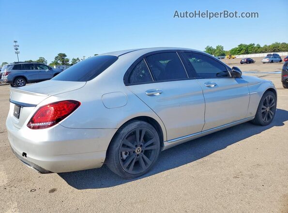 WDDWF8DB1LR532057 2020 MERCEDES-BENZ C Silver Trasero derecho