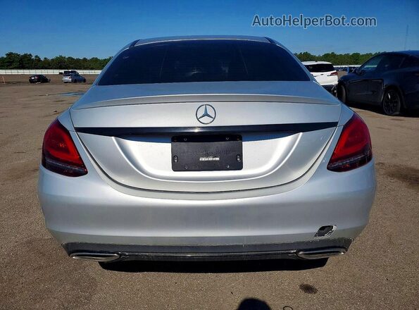 WDDWF8DB1LR532057 2020 MERCEDES-BENZ C Silver Vista trasera