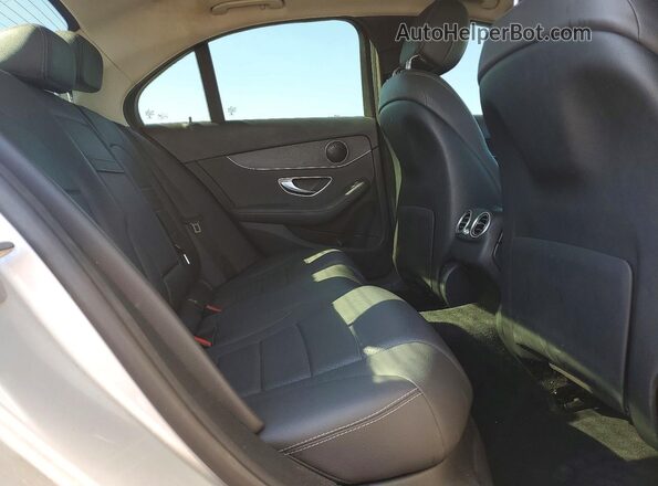 WDDWF8DB1LR532057 2020 MERCEDES-BENZ C Silver Vista de los asientos traseros