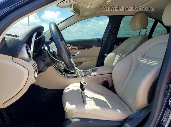 WDDWF8DB3LR531122 2020 MERCEDES-BENZ C Синий Вид салона спереди