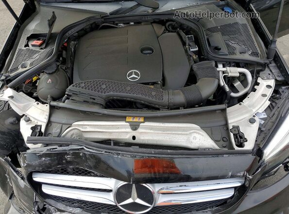 WDDWF8DB5KR460651 2019 MERCEDES-BENZ C Black Widok wnętrza z tyłu