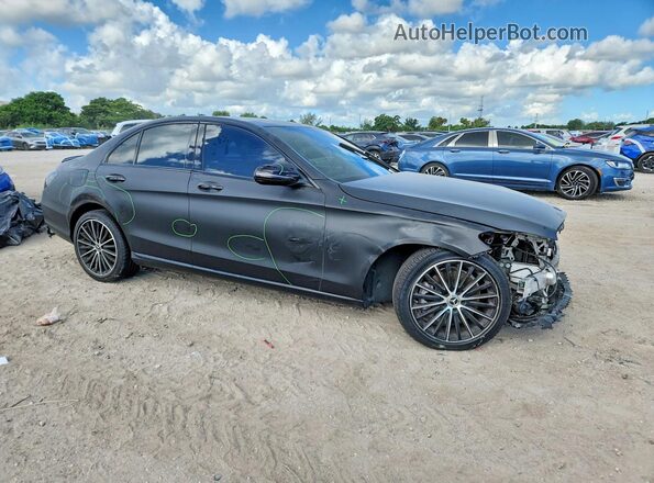 WDDWF8DB6LR557441 2020 MERCEDES-BENZ C Black Front right