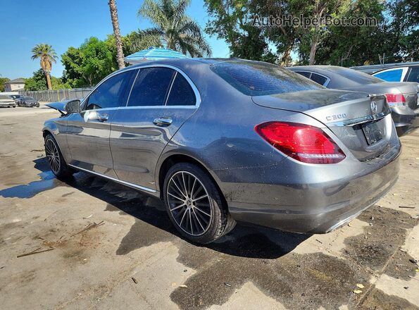 WDDWF8DB9LR540018 2020 MERCEDES-BENZ C Gray უკანა მარცხენა