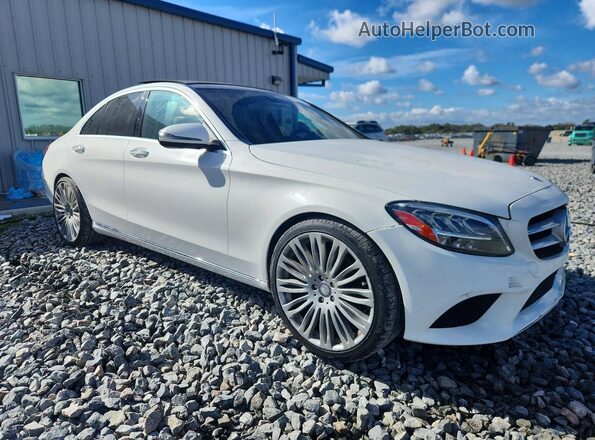 WDDWF8DB9LR563606 2020 MERCEDES-BENZ C White წინა მარჯვენა
