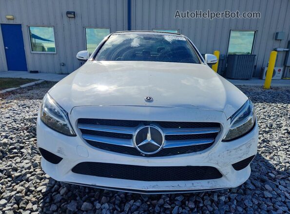 WDDWF8DB9LR563606 2020 MERCEDES-BENZ C White წინა ხედი