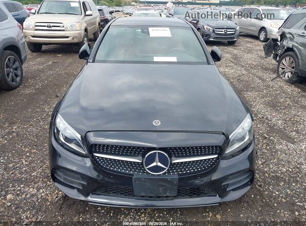 WDDWF8EB1KR518995 2019 MERCEDES-BENZ C-CLASS Black Vista del cuadro de instrumentos